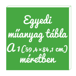 M922 Egyedi laminált tábla A1 (59,4×84,1 cm)