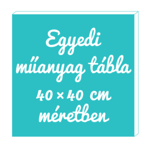 M925 Egyedi laminált tábla 40×40 cm