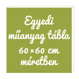 M927 Egyedi laminált tábla 60×60 cm