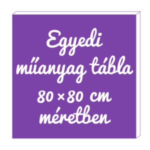 M928 Egyedi laminált tábla 80×80 cm