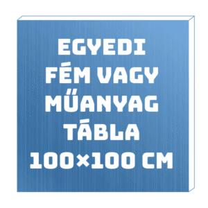 M929 Egyedi kültéri laminált tábla 100×100 cm