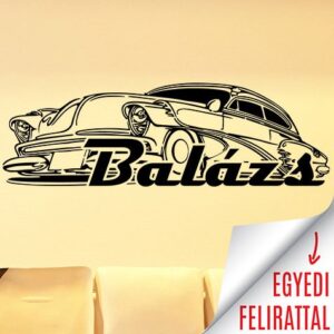 Egyedi feliratú Chevy Deluxe falmatrica M502