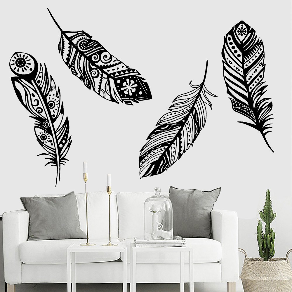 Mandala indián toll falmatrica faltetoválás lakberendezés inspiráció ötletek