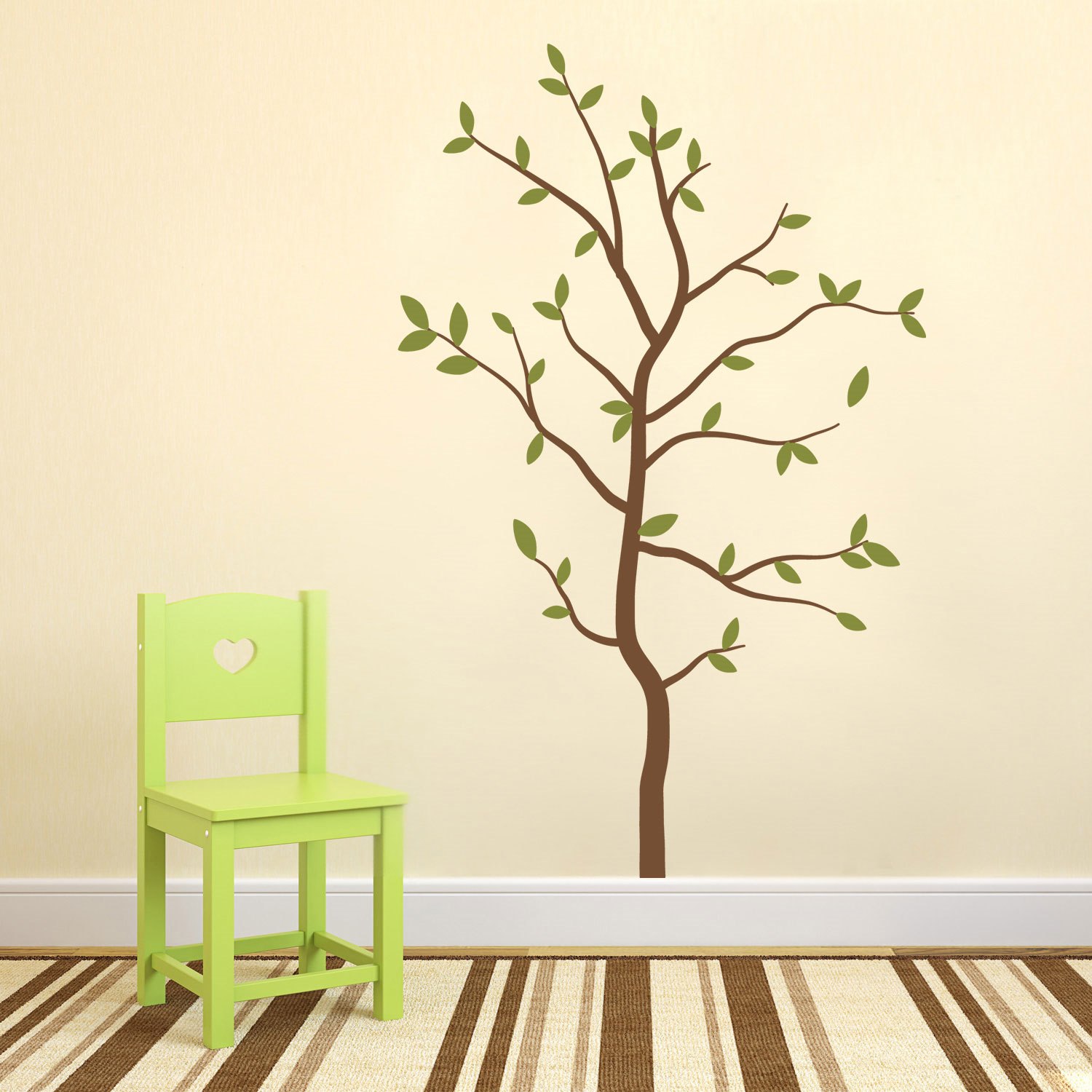 Olcsó fa falmatrica faltetoválás házilag gyerekszoba dekoráció motivációs