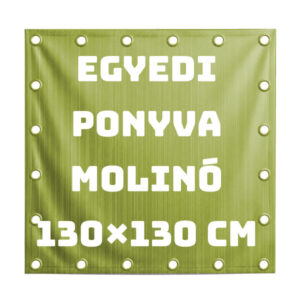 Kültéri reklámponyva molinó 130×130 cm T354