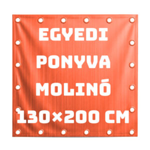 Kültéri reklámponyva molinó 130×200 cm T355
