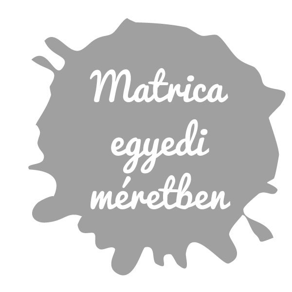 online kültéri Matrica tervező egyedi készítés szerkesztő