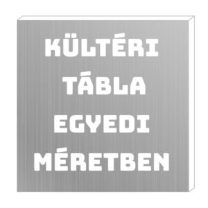 Kültéri laminált tábla egyedi méretben
